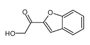 1-(1-benzofuran-2-yl)-2-hydroxyethanone结构式