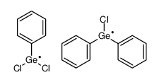 chloro(diphenyl)germanium,dichloro(phenyl)germanium Structure