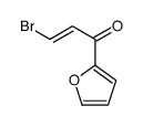 3-bromo-1-(furan-2-yl)prop-2-en-1-one结构式
