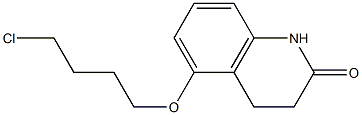 5-(4-chlorobutoxy)-3,4-dihydroquinolin-2(1H)-one Structure
