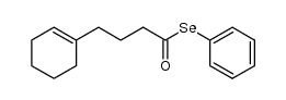 Se-phenyl 4-(1-cyclohexenyl)butaneselenoate Structure