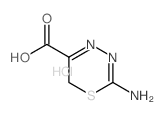 2-氨基-6H-1,3,4-噻二嗪-5-羧酸盐酸盐结构式