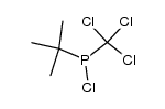 tert-butyl(trichloromethyl)phosphinous chloride Structure