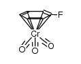fluorobenzene-Cr(CO)3 Structure