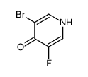 3-溴-5-氟吡啶-4-醇结构式