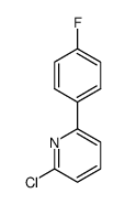 2-chloro-6-(4-fluorophenyl)pyridine Structure