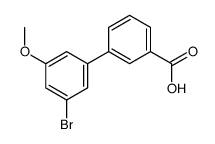 3’-溴-5’-甲氧基联苯-3-羧酸结构式