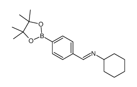 4-(环己酰亚胺甲基)苯硼酸频哪醇酯结构式