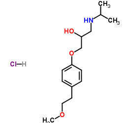 Metoprolol-d7 hydrochloride结构式