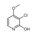 3-chloro-4-methoxy-1H-pyridin-2-one Structure