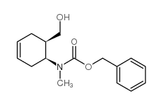 benzyl cis-(6-hydroxymethyl)cyclohex-3-enylcarbamate结构式