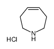 2,3,6,7-四氢-1H-氮杂卓盐酸盐结构式
