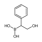 (2-hydroxy-1-phenylethyl)boronic acid Structure