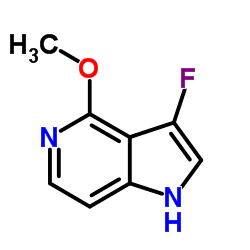 3-Fluoro-4-methoxy-1H-pyrrolo[3,2-c]pyridine Structure