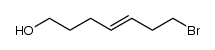 (E)-7-bromohept-4-en-1-ol结构式