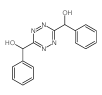 1,2,4,5-Tetrazine-3,6-dimethanol,a3,a6-diphenyl- Structure