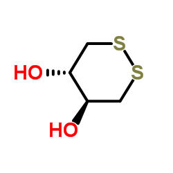反式-1,2-二噻烷-4,5-二醇结构式
