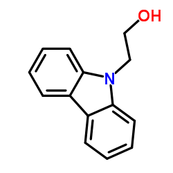 9-咔唑乙醇结构式