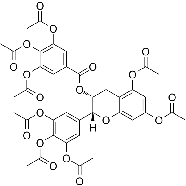 EGCG Octaacetate结构式