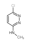 3-氯-6-(甲氨基)哒嗪结构式