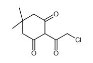 1,3-Cyclohexanedione, 2-(chloroacetyl)-5,5-dimethyl- (9CI)结构式