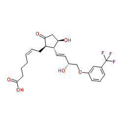 9-keto Fluprostenol Structure