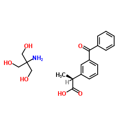 右旋酮洛芬氨丁三醇结构式