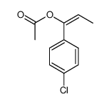 4-chloropropiophenone enol acetate Structure