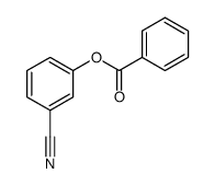 (3-cyanophenyl) benzoate Structure