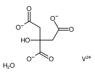 vanadyl citrate Structure