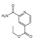2-(氨基羰基)异烟酸乙酯结构式