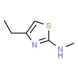 2-Thiazolamine,4-ethyl-N-methyl- structure