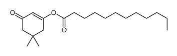 (5,5-dimethyl-3-oxocyclohexen-1-yl) dodecanoate结构式