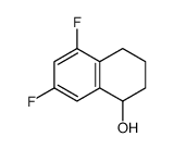 5,7-difluoro-1,2,3,4-tetrahydronaphthalen-1-ol Structure