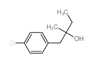 1-(4-chlorophenyl)-2-methyl-butan-2-ol Structure