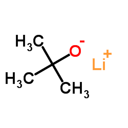 Lithium tert-butoxide Structure