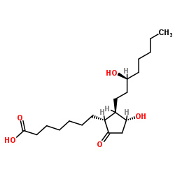 13,14-二氢前列腺素E1结构式