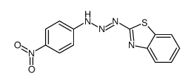 N-(1,3-benzothiazol-2-yldiazenyl)-4-nitroaniline Structure