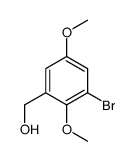 (3-bromo-2,5-dimethoxyphenyl)methanol Structure