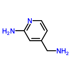 2-氨基-4-氨甲基吡啶结构式