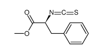 methyl l-2-isothiocyanato-3-phenylpropionate structure