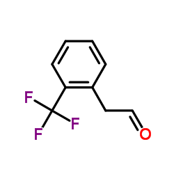 [2-(Trifluoromethyl)phenyl]acetaldehyde Structure