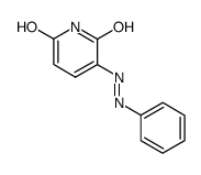 3-phenylazo-pyridine-2,6-diol结构式