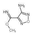 1,2,5-Oxadiazole-3-carboximidicacid,4-amino-,methylester(9CI) Structure