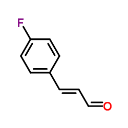(2E)-3-(4-Fluorophenyl)acrylaldehyde structure