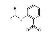 Difluormethyl-[2-nitro-phenyl]-sulfid Structure
