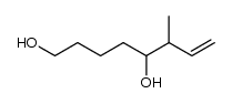 (6-methyl-7-octen-1,5-diol)结构式