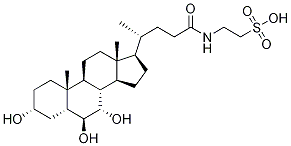 Tauro-α-muricholic acid sodium salt structure