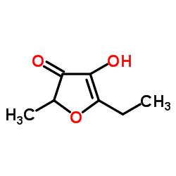 Ethyl furaneol Structure