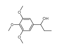 1-(3,4,5-三甲氧苯基)丙烷-1-醇结构式